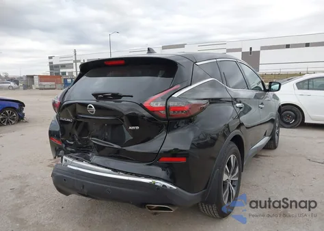 2020 Nissan Murano S Intelligent Awd z USA, uszkodzony, nr VIN 5N1AZ2AS2LN146845